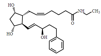 (15R)-Isomer Bimatoprost
