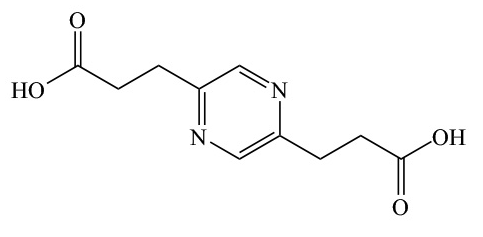 2,5-Pyrazinedipropanoic Acid